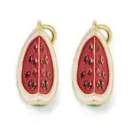 Brass Enamel Pendants