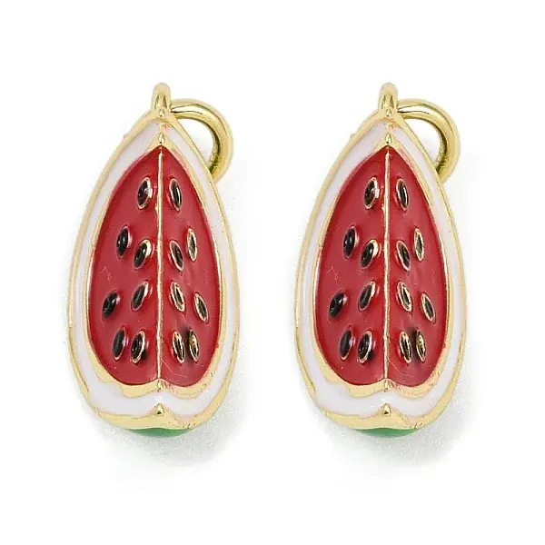 Brass Enamel Pendants