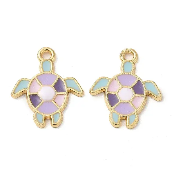 Alloy Enamel Pendants