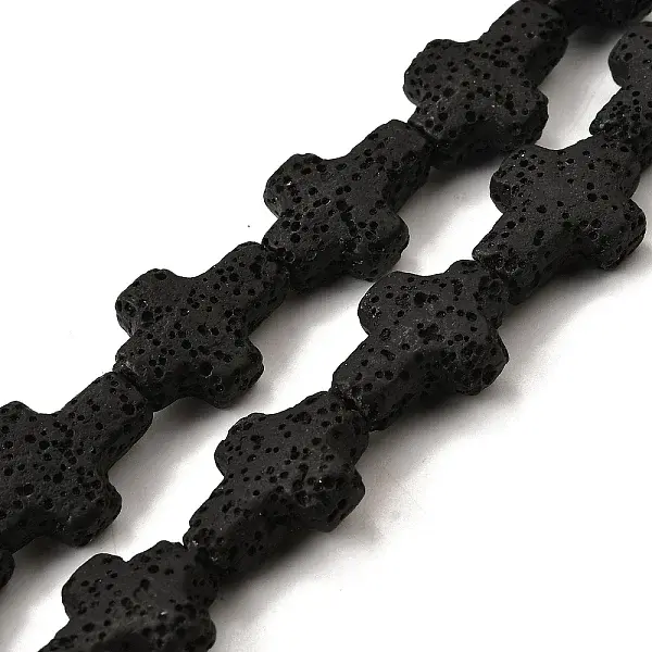 Natural Lava Rock Beads Strands