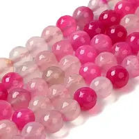 Dyed & Heated Natural Agate Beads Strands