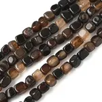 Natural Dragon Veins Agate(Dyed & Heated) Beads Strands