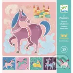 Kreslenie podľa šablóny: Koníky