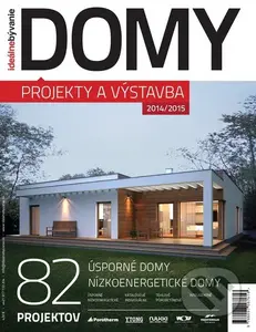 Domy - projekty a výstavba 2014/2015 - kniha z kategorie Stavebnictví