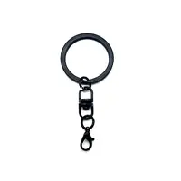 Spray Painted Iron Keychain Swivel Clasps