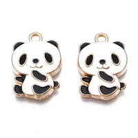 Alloy Enamel Pendants