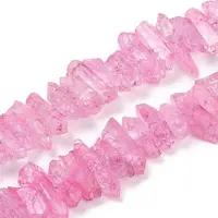 Natural Crackle Quartz Beads Strands