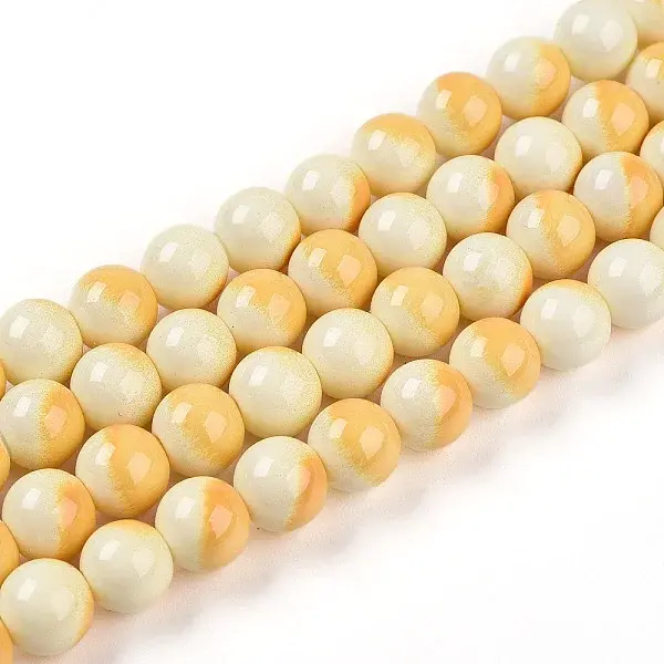 Baking Painted Glass Beads