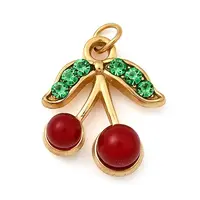 304 Stainless Steel Glass Pendants