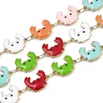 304 Stainless Steel Enamel Crab Link Chains