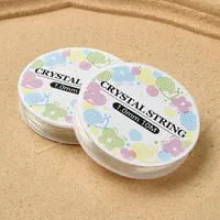 Round Elastic Crystal Thread