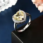 Adjustable 925 Sterling Silver Micro Pave Cubic Zirconia Cuff Rings for Women