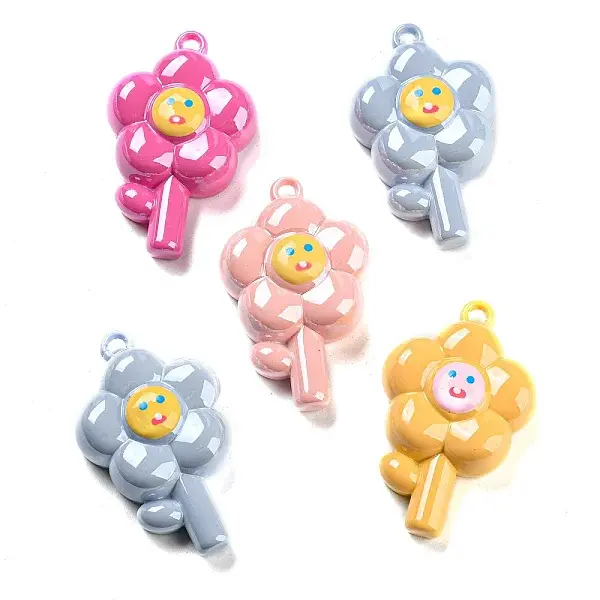 Acrylic Enamel Pendants