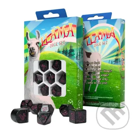 Sada kostek Llama - Spitty