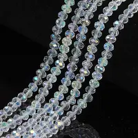 Electroplate Glass Beads Strands