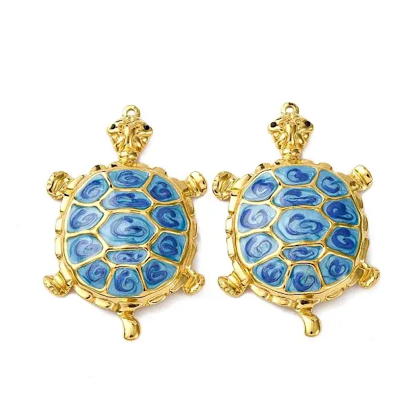 304 Stainless Steel Enamel Big Pendants