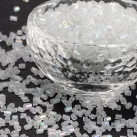 11/0 Two Cut Glass Seed Beads