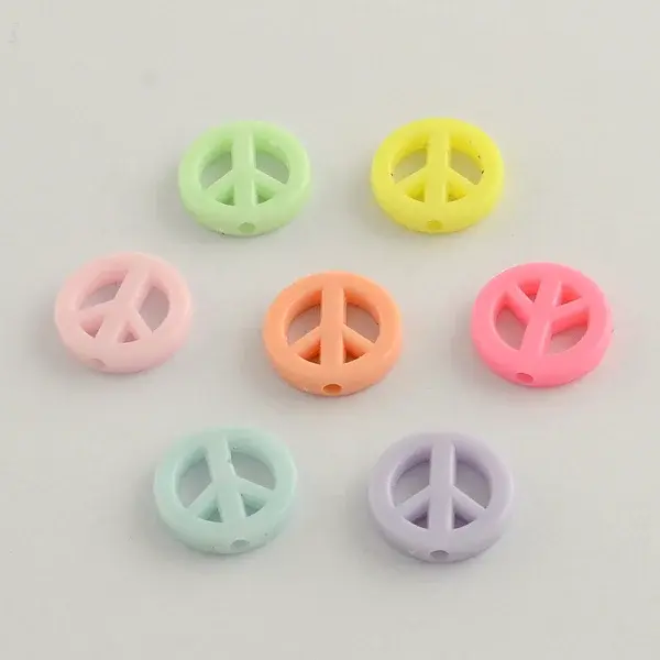 Opaque Acrylic Beads