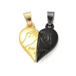 Alloy Enamel Split Pendants