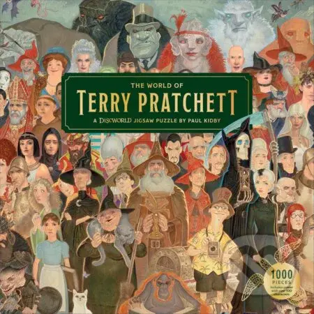 The World of Terry Pratchett (A 1000-piece Discworld jigsaw puzzle by Paul Kidby) - puzzle z kategorie 500 - 1000 dílků