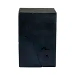 XXXL ODKLÁDACÍ STOLEK, teakové dřevo, černá