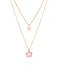 Dámsky náhrdelník v ružovozlatej farbe VUCH Moore Rose Gold