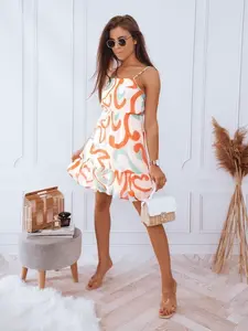 Dámske šaty SHINE biele Dstreet