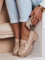 Dámske mokasíny MNIMNI béžové