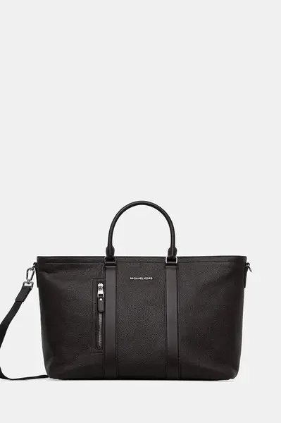 Kožená taška Michael Kors