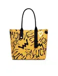 VUCH Wennie Grafitti Yellow Handbag