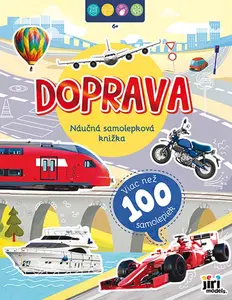 Náučná samolepková knižka 6+ Doprava