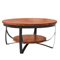 MID.YOU KONFERENČNÍ STOLEK, hnědá, dřevo, 90/90/44 cm