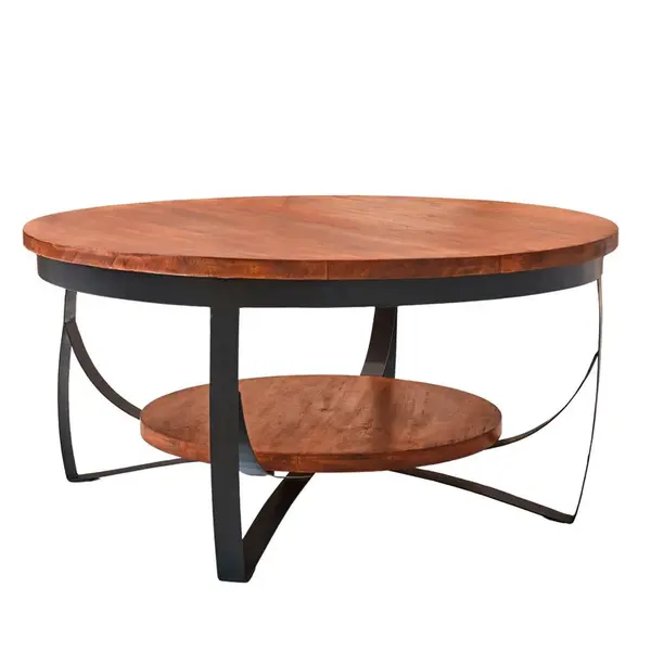 MID.YOU KONFERENČNÍ STOLEK, hnědá, dřevo, 90/90/44 cm