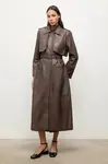Kožený trenčkot Answear.LAB