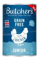 Butcher S Dog Original Junior Kuřecí V želé konzervě 400g