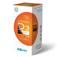Biomin Vitamin D3 Premium+ 2000 I.U. 60 tobolek