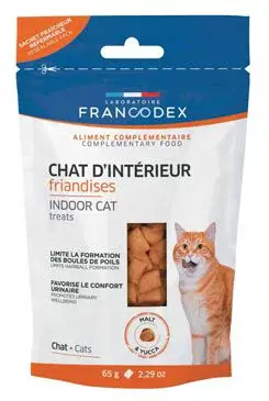 Francodex pochoutka Indoor kočka 65g