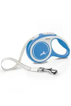 Vodítko Flexi Comfort XS pásek 3m/12kg modrá new