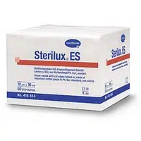 Gáza Skládaná Kompresy Sterilní Sterilux 7,5x7,5cm,8 vrstev,25x2ks