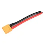 Konektor pozlátený XT-90 prístroj s káblom 10AWG 12cm