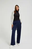 Marisse Women's Trousers Z-Sp-4509 Navy