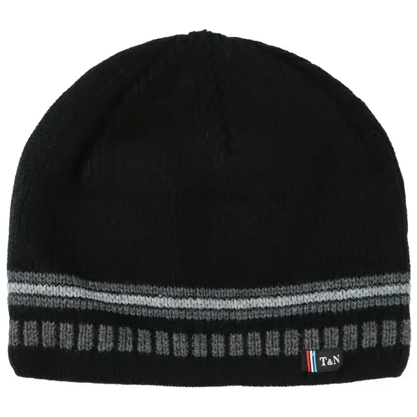 Pohodlná pánská zimní čepice Roko, černá