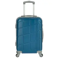 Cestovní plastový kufr Ormi Dakota velikost S, modrý