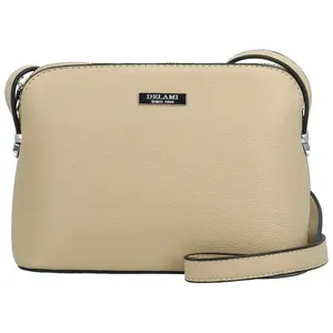 Módní dámská crossbody kabelka Delami Glamore, béžová