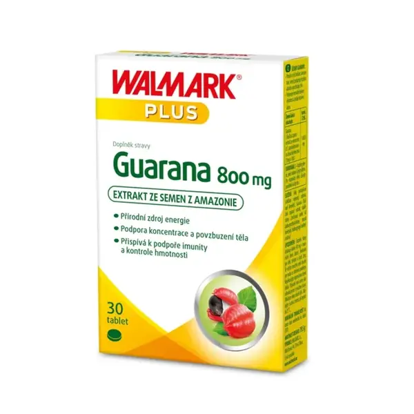 Walmark Guarana 800 mg 30 tablet