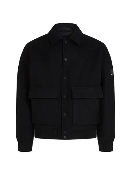 KARL LAGERFELD JEANS Prechodná bunda  čierna