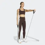ADIDAS PERFORMANCE Športové nohavice 'Optime Essentials'  hnedá