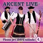 Akcent Live – Piesne pre dobrú náladu 4 CD