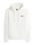Tommy Jeans Mikina  červená / čierna / biela