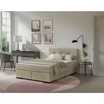 MID.YOU POSTEL BOXSPRING, 140/200 cm, béžová